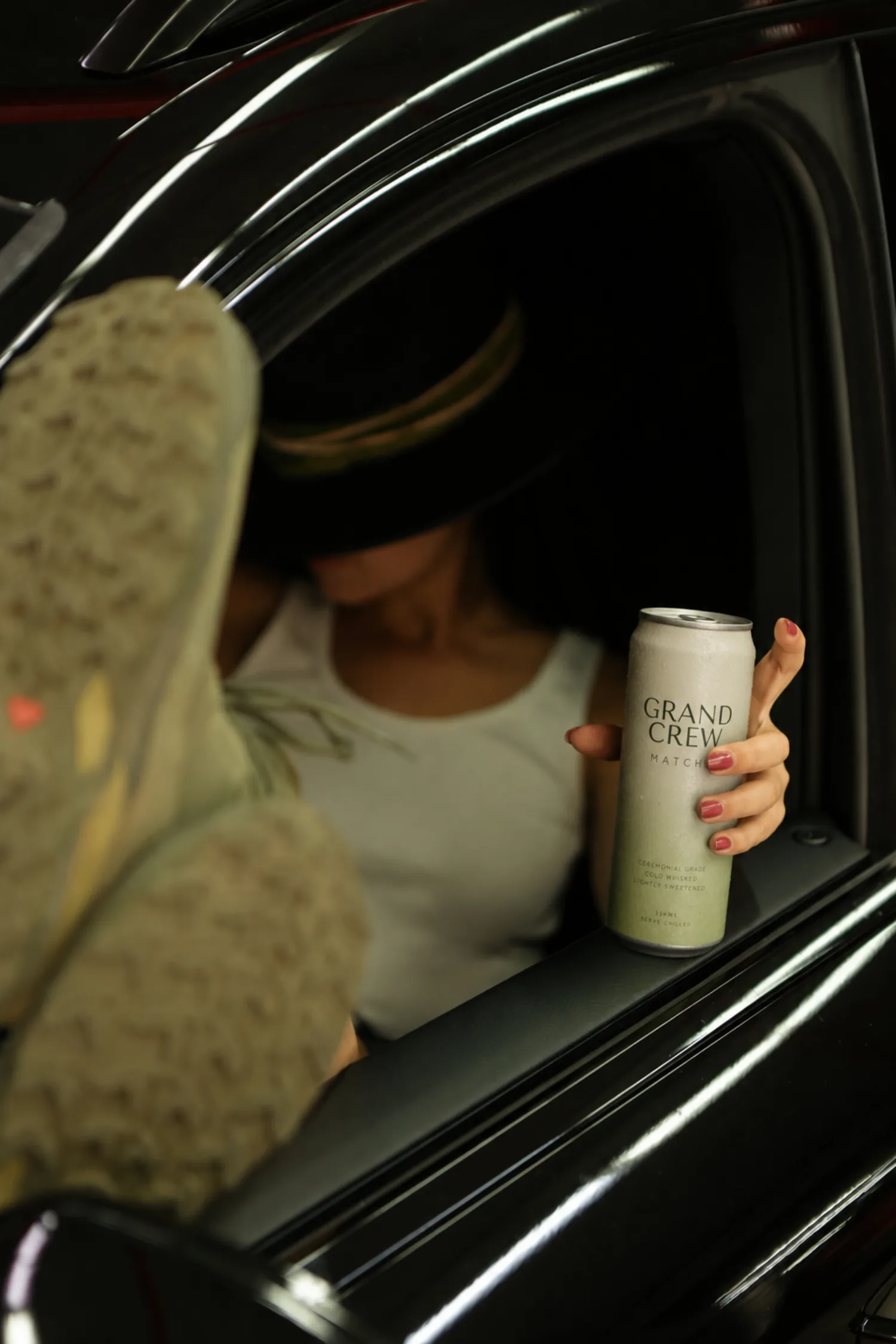 A matcha product meeting the on-the-go occasion it was designed to serve